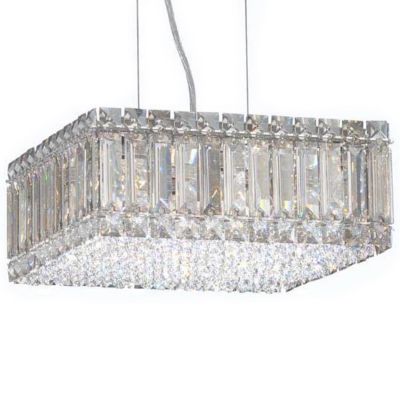 Quantum Box Square Suspension by Schonbek Lighting - Starlight Lighting USA and Canada